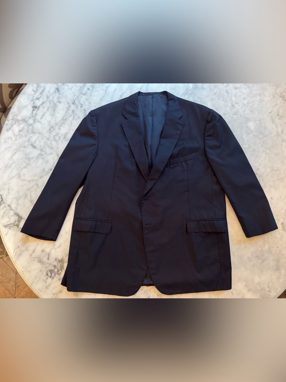 Oxxford Navy Blazer. 52L